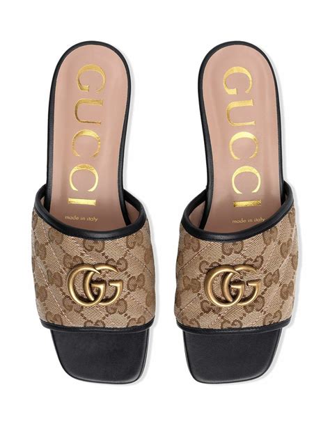 gucci snakeskin sandals|Gucci jolie denim flats sandals.